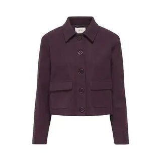 Jdy Jdycallie Life Short Jacket Otw Hab Noos Jdy Callie Life Otw Hab Noos Korte Damesjas (1 Stuk), Aubergine, S