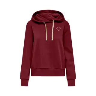 Only Onlnoli L/S Heart Hood Swt Noos