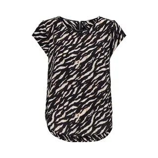 Only - Onlvic S/S Aop Top Noos Wvn - Dames - Blouses