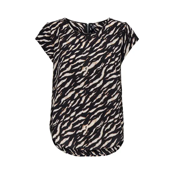 Only - Onlvic S/S Aop Top Noos Wvn - Dames - Blouses thumbnail