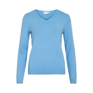 Vila Viril V-Neck L/S Knit Top - Noos