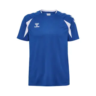 Hummel, Herren, Sportshirt, HmlCORE 2.0 Jersey S/S (4XL), Blau, Mehrfarbig, 4XL