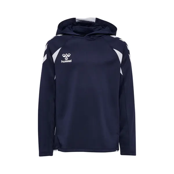 Hummel, Jungen, Pullover, HmlCORE 2.0 Hoodie Kids, Blau, Weiss, (116) thumbnail