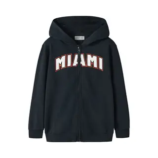 Name It Sweatvest 'Nkmben' Rood / Zwart / Wit