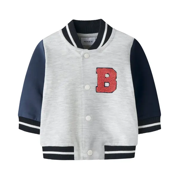 Name It Sweatvest 'Nbmditto' Navy / Grijs Gemêleerd / Rood thumbnail