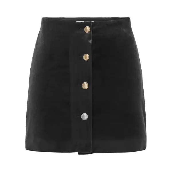 Only - Onlelsy Life Hw Short Velvet Skirt Tlr - Meisjes - Rokken thumbnail