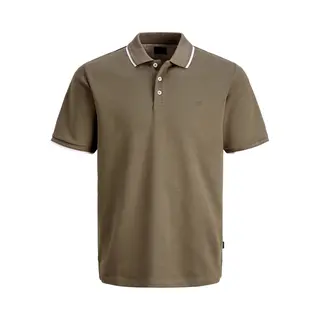 Jack & Jones Herren Poloshirt Jprblaethan Detail Ss Polo Sn - Regular Fit