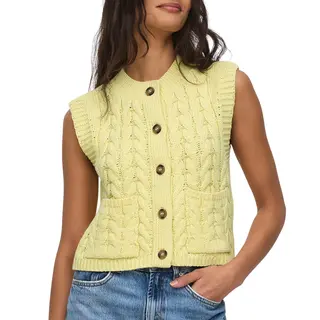Jdy Annalise Cable Knit Vest Dames - Maat L