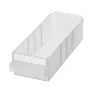 Raaco, Etiketten, Etikettensatz 60 Stück B52xH10mm Für Schubladentyp D Weiss / Klar