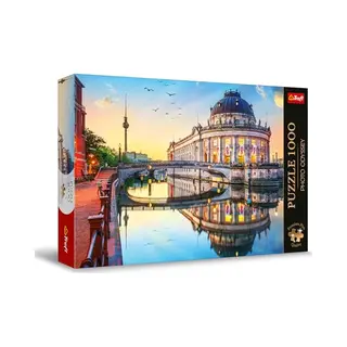 Trefl Premium Plus Quality - Odyssey Photo Puzzel, Het Bodemuseum In Berlijn, Duitsland - 1000 Stukjes, Unieke Fotoserie, Perfect Op Elkaar