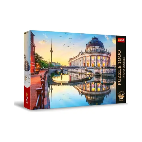 Trefl Premium Plus Quality - Odyssey Photo Puzzel, Het Bodemuseum In Berlijn, Duitsland - 1000 Stukjes, Unieke Fotoserie, Perfect Op Elkaar thumbnail