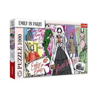 Trefl Emily In Paris, Fashion Inspirations 1000 Teile Puzzle Trefl-10967
