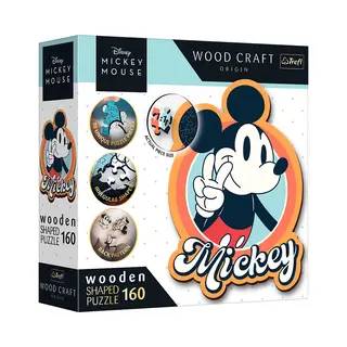 Trefl Wood Craft Origin 20191 puzzel Vormpuzzel 160 stuk(s) Stripfiguren