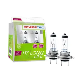 Powertec H7 12V Halogeenlampen – LongLife – Set Van 2