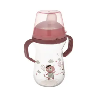 Canpol Babies | Bonjour Paris | Babybeker Met Siliconen Tuit | First Cup | 250ml | 6 M+ 250 Ml Transparant