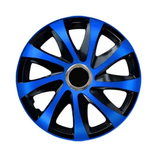 Wieldoppen Zwart En Blauw 14" ;pakket Van 4 Stuks Drift Extra