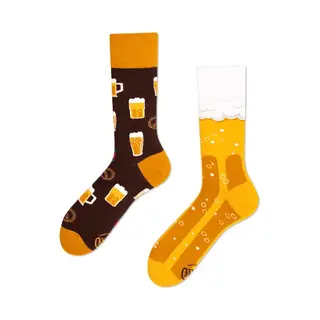Many Mornings Lustige Socken Craft Beer Größe 35-38 Ungleiche Baumwollsocken Für Damen Herren Farbenfrohe Alltagssocken Als Geschenk Für