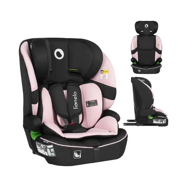 Lionelo Billy I-Size Autostoel Voor Baby's En Kinderen, Groep 1/2/3 (76-150 Cm), Norm R129, Isofix & Top Tether, Zijdelingse Veiligheid, 10 Niveaus thumbnail