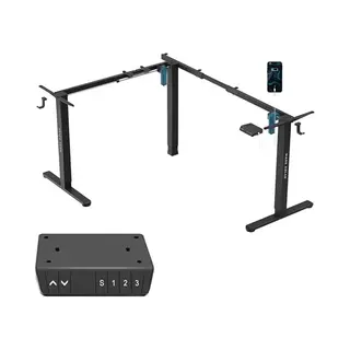 Mark Adler Xeno 7.6 - Elektrisch Verstelbare Hoekframe - Van 72 Cm Tot 118 Cm - Usb-poorten - Draagvermogen 80 Kg
