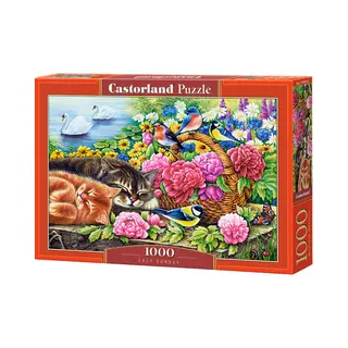 Castorland Lazy Sunday Legpuzzel 1000 stuk(s) Dieren
