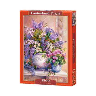Castorland Lilac Flowers - 1500 pcs Jigsaw puzzle 1500 pc(s) Flora