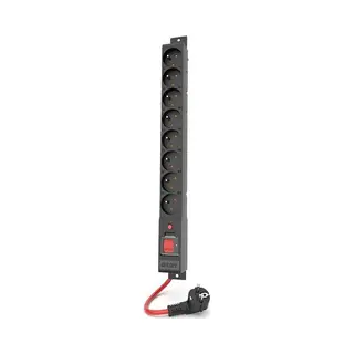 Acar R8 Power - Stekkerdoos - 3m - 16A - 3680W - Zwart
