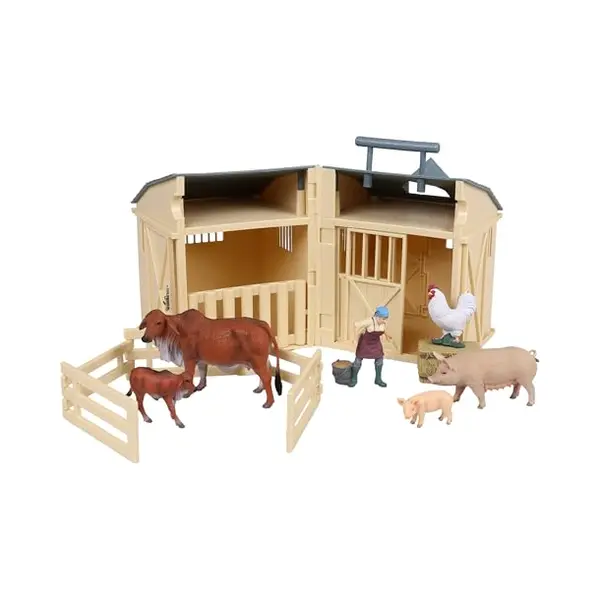 sarcia.eu Collecta Bam Playset Landelijke Dierenfiguren - Stal 3+ thumbnail