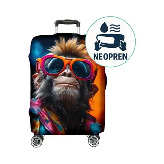 Ferocity - Kofferhoes L (27"-31") Flexibel - Gemakkelijk Schoon Te Maken - Polyester - Sunglasses Monkey