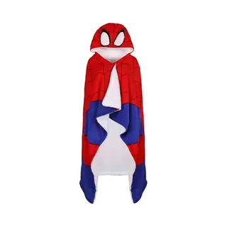 sarcia.eu Marvel Spider-Man Warme Deken, Dikke Deken Met Capuchon, Sherpa 120 X 150 Cm, Oeko-Tex (C)