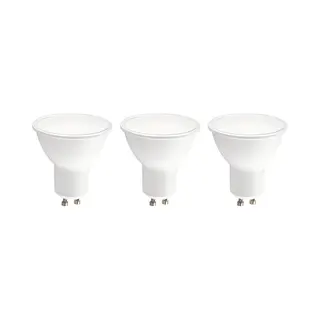Kobi Led Spot GU10 1W - 90lm - 3000K - 230V - Voor Vitrinekast, Trapverlichting Of Sfeerlamp - GU10 Fitting - 3 Stuks