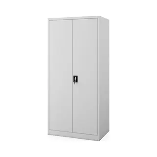 Jan Nowak Metallschrank Abschließbar Dokumentenschrank Büroschrank Aktenschrank Ordnerschrank Aus Stahl 195 X 60 X 90 Cm Mit 4 Verstellbaren