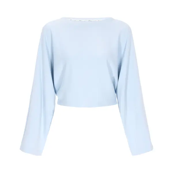 DreiMaster Klassik Blouse 'Classic' Pastelblauw thumbnail