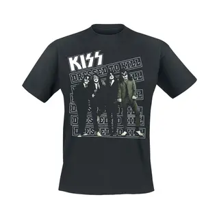 Kiss Dressed To Kill T-Shirt Black