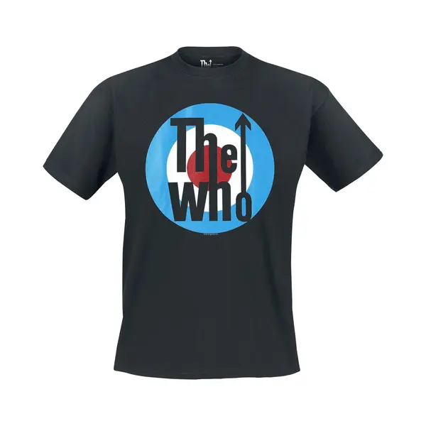 The Who Classic Logo T-Shirt Black thumbnail