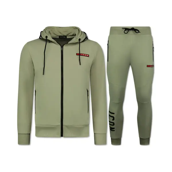 Topstar Icon Huispakken Heren Volwassenen - Joggingpakken Heren - Trainingspakken - 11759 - Bruin thumbnail