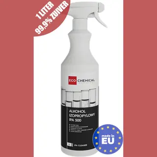 Eco Professional Isopropyl Alcohol 99, 9% - 1 Liter Desinfectie Spray - Isopropanol Reiniger Voor Elektronica En Huishouden