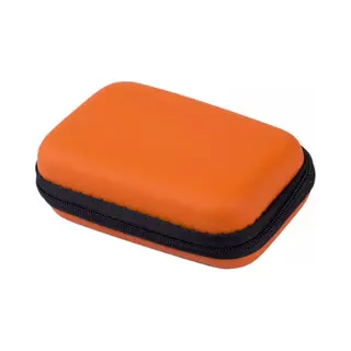 Opberg Hoesje - Hard Case - Etui - Organizer - Sleutels - Oordopjes - Laadkabels - Usb - Geld - Opbergen - Oranje