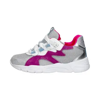 Keq Sneakers Laag Sneakers Laag - Zilverkleur - Maat 34