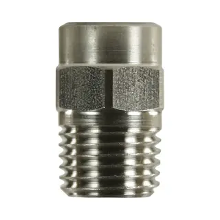 R+M Suttner Rvs Hogedruk Nozzle/Sproeier - 1/4 Ag - 40° - 035