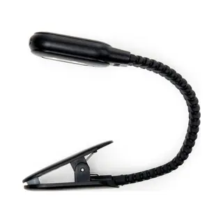 Kikkerland 612615101326 Taschenlampe Schwarz Clip Taschenlampe Led