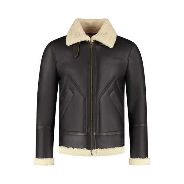 Leather Hype Jordan Perfecto Leren Jas Heren - Luxe Leren Jas - Premium Leer - Onderhoudsvrij - Leren Jas Zwart - Winddicht - Waterdicht - Maat Xl , 52 Eu thumbnail