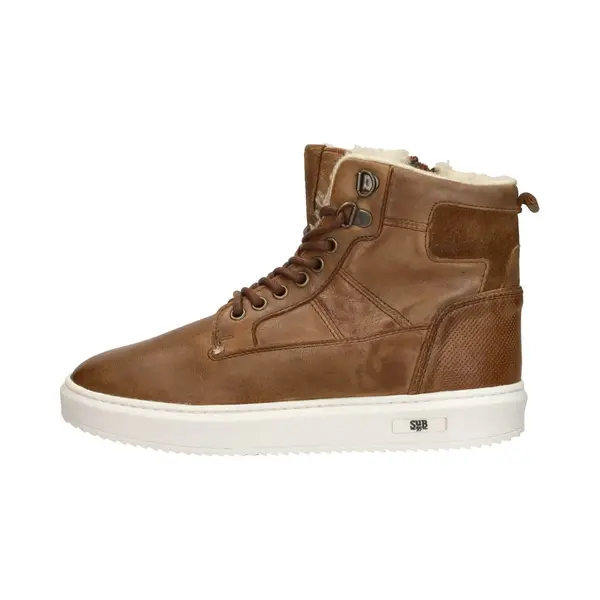SUB55 Veterschoenen Hoog Veterschoenen Hoog - Cognac - Maat 34 thumbnail