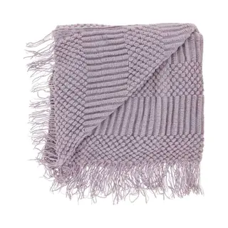 Unique Living - Plaid Palma Lila -130x160cm