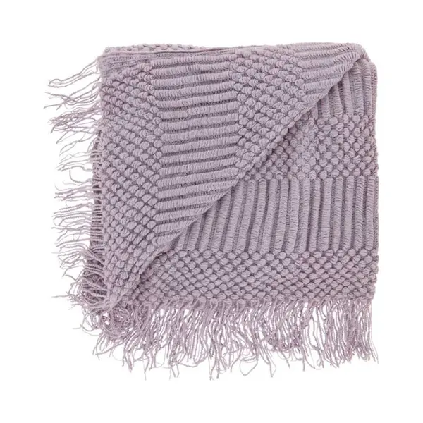 Unique Living - Plaid Palma Lila -130x160cm thumbnail