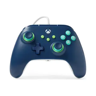 PowerA XBGP0380-01 game controller Blauw Usb Gamepad Analoog/digitaal Pc, Xbox Series S, Xbox Series X