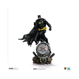 Iron Studios Dc Comics Bds Art Scale Statue 1/10 Batman Deluxe (Black Version Exclusive) Heo Eu Exclusive 30 Cm Beeld