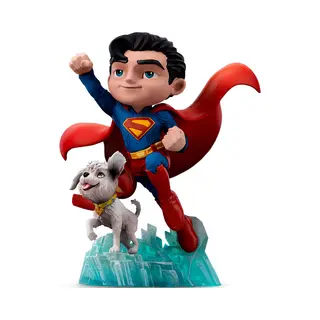 Iron Studios MiniCo Superman Legacy - Figuur - Superman And Krypto