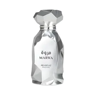 my perfumes Arabiyat Prestige Marwa Eau De Parfum 100 Ml Zilver Voor Heren, Gemaakt In De Emiraten Arabiyat