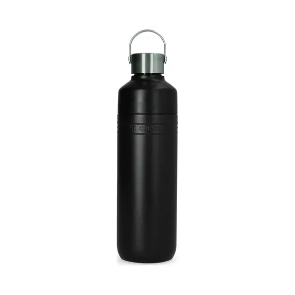 Le Creuset Thermosflasche Mit Großer Kapazität, 1000 Ml (34 Fl Oz), Mattschwarz, Edelstahl, Vakuum-Isolierung, Hitze- Und Kältebeständige thumbnail