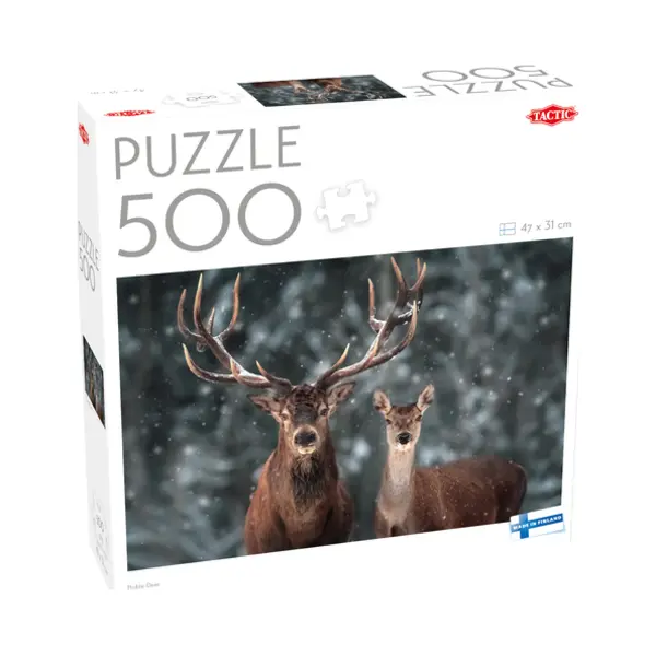 Tactic Puzzle Lovers Noble Deer 500 pcs puzzle thumbnail